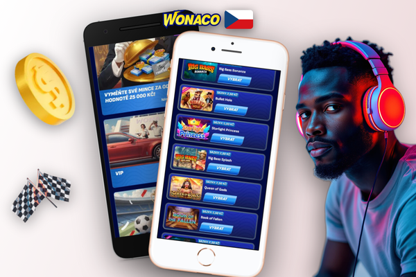 Živý chat zákaznické podpory Wonaco Casino dostupný 24/7 pro dotazy k promo kódu