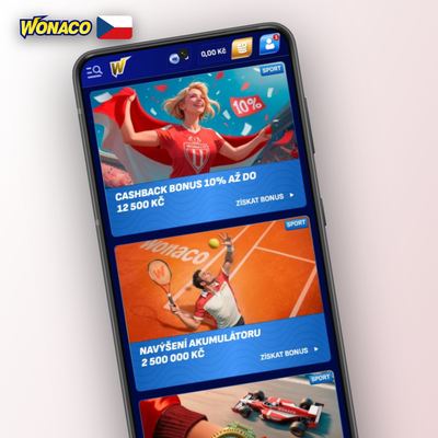 Uvítací balíček Wonaco Casino: 250 % bonus až 25 000 CZK a 200 free spinů