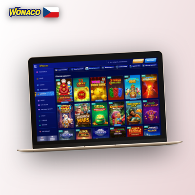 Živé kasino v Wonaco Casino app s HD přenosem od profesionálního krupiéra